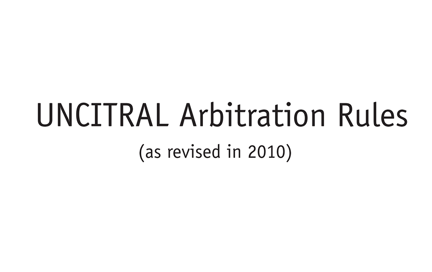 Uncitral Arbitration Rules