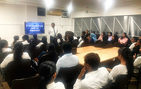 SLNAC Hosts Seminar on Fundamentals of Arbitration for Law Students