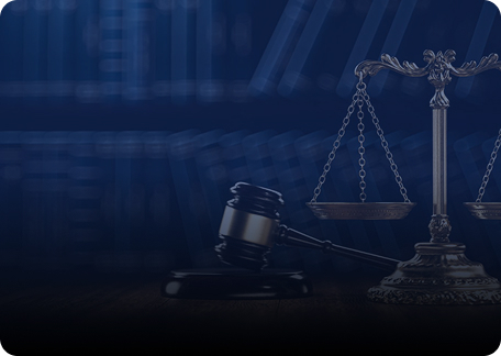 Scales and gavel background